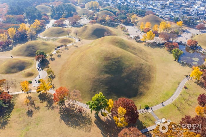 Daereungwon Ancient Tomb Complex in Gyeongju
